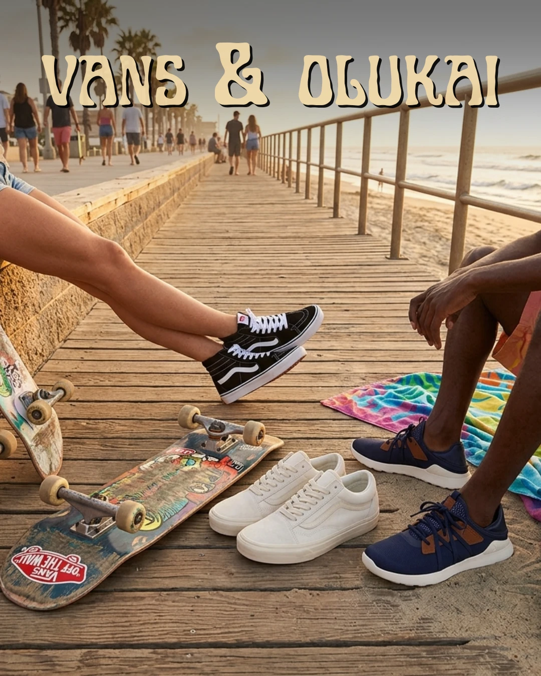 Vans and Olukai Sale