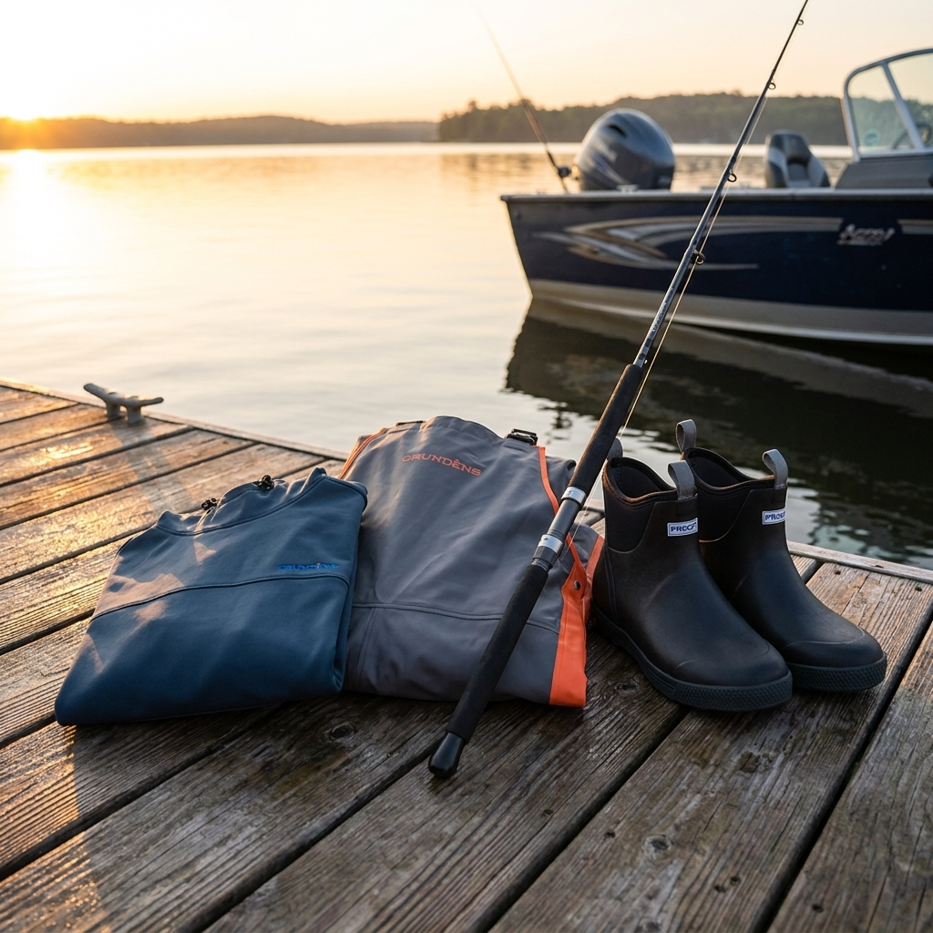 Fishing Dad Father's Day gifts — outdoor apparel, water shoes, and performance gear