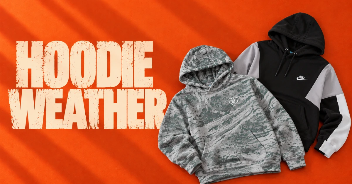 Layer up in Hoodie Weather