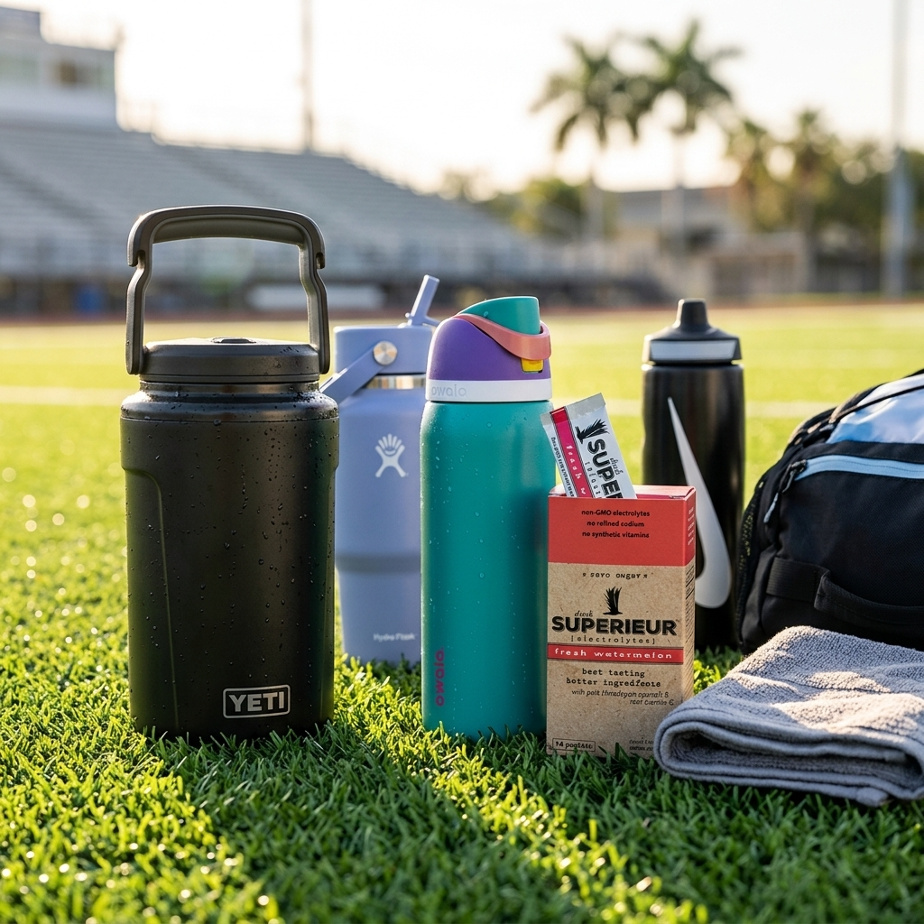 Water Bottles and Electrolyte Recovery