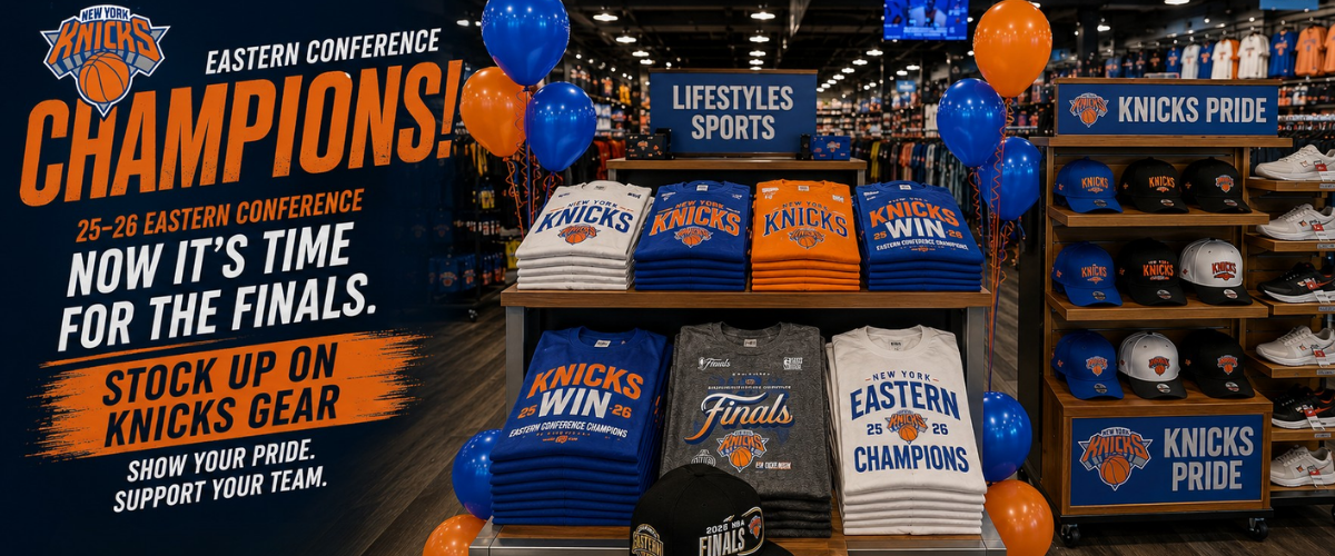 Shop Knicks Eastern Conference Champion Gear before the NBA Finals