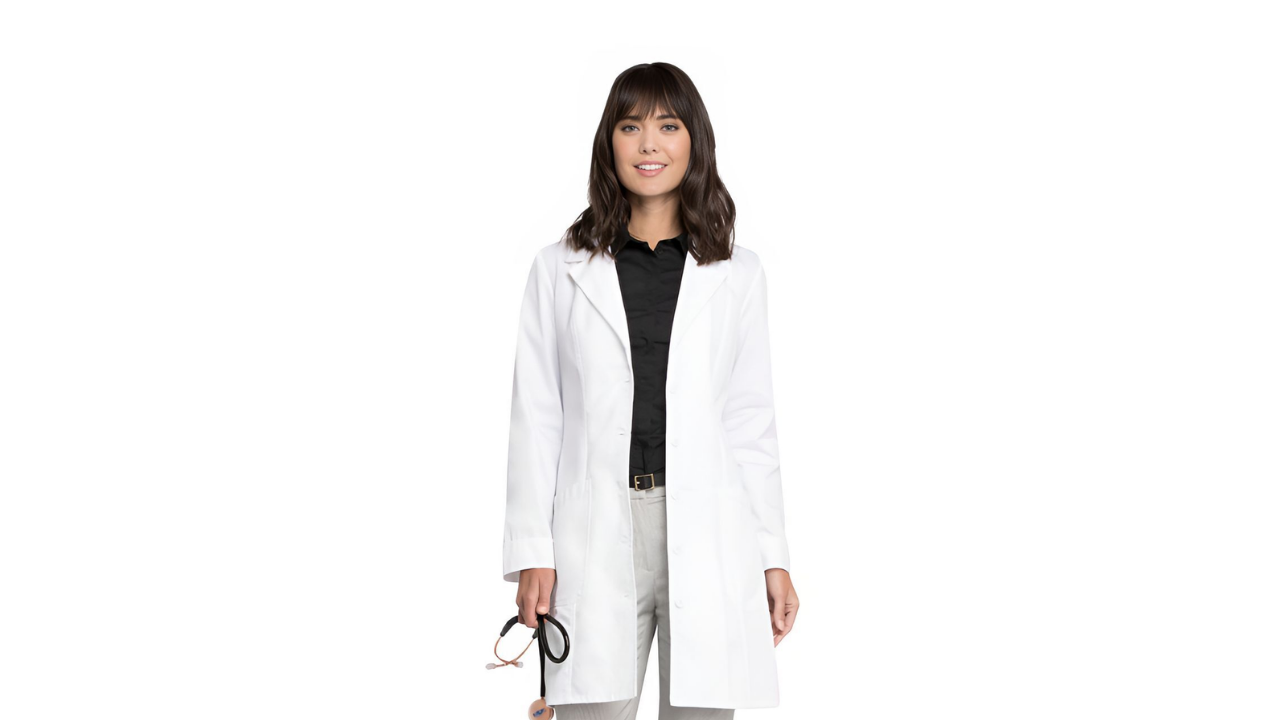 White lab coats