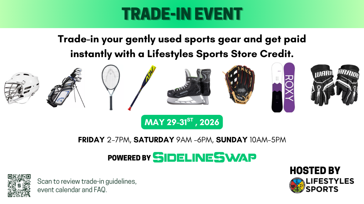 Sideline Swap Community Gear Exchange — May 29th - 31st