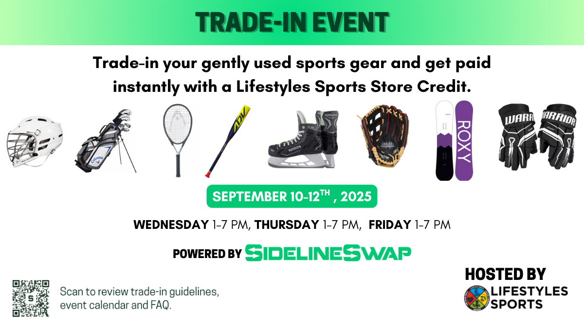 Sideline Swap Community Gear Exchange — Sept 10