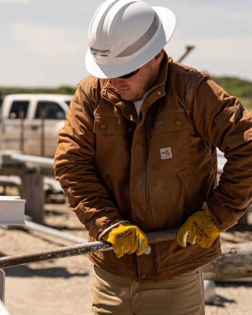 Rugged work jackets and vests