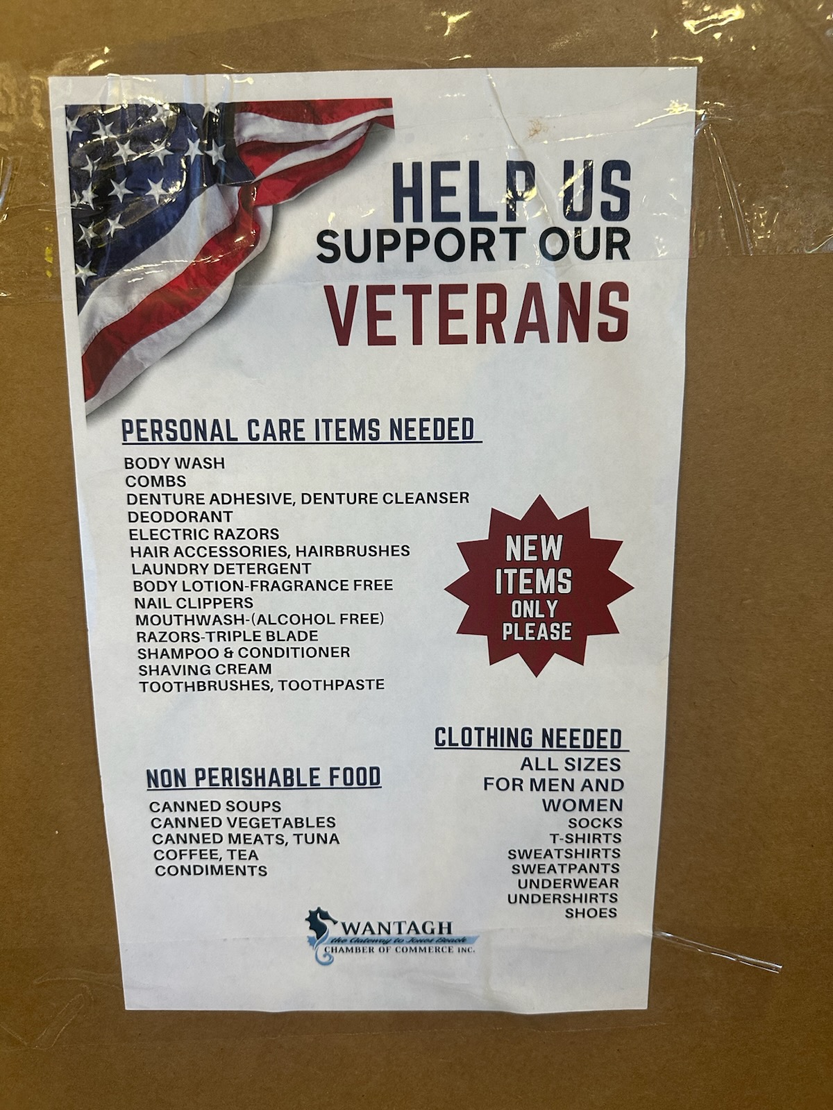 Veterans Day Food Drive